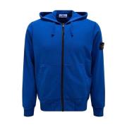 Stone Island Casual Sweatshirt för Män Blue, Herr