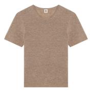 The Garment Kortärmad rund hals T-shirt Brown, Dam