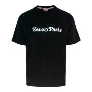 Kenzo Svarta Jersey T-shirts och Polos Black, Herr