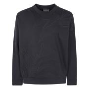 Emporio Armani Casual Logo Sweatshirt Blue, Herr