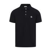 Moncler Klassisk Polo Tröja Blue, Herr