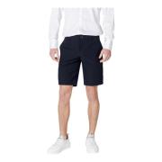 Armani Exchange Herr Bermuda Shorts - Stilfull Samling Blue, Herr