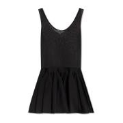 Alaïa Ärmelös klänning Black, Dam