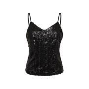 Co'Couture Svart paljetttopp Black, Dam