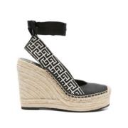 Balmain Alex Espadrillos för kvinnor Black, Dam