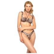 4Giveness Animalier Balconette Bikini och Slip Multicolor, Dam