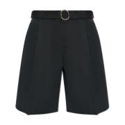 Jil Sander Shorts med skärp Black, Herr