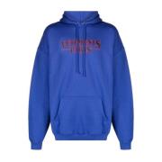 Vetements Blå Hoodie för en snygg look Blue, Herr