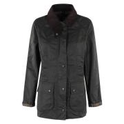 Barbour Stilig Beadnell Vaxjacka Green, Dam