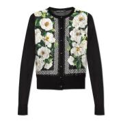 Dolce & Gabbana Kofta med blommönster Black, Dam