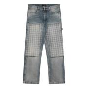 Amiri Regular Fit Denim Jeans Blue, Herr