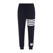 Thom Browne Iconic Patch Jogger Sweatpants Gray, Dam