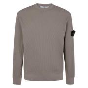 Stone Island Casual Bomullsweatshirt Beige, Herr