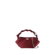 Ganni Mini Soir Crossbody Väska - Röd Red, Dam