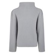 Marni Mysig Turtleneck Sweater Gray, Dam