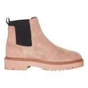 Hogan Beige Ankelboots för Kvinnor Brown, Dam