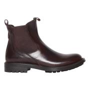 Hundred100 Brun Läder Chelsea Ankelboots Brown, Dam