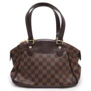 Louis Vuitton Vintage Pre-owned Canvas louis-vuitton-vskor Brown, Dam