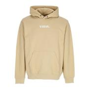 Vans Lös Passform Taupe Hoodie med Logotyp Beige, Herr