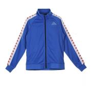 Kappa Slim Band Herr Track Jacket Blå/Vit/Röd Blue, Herr