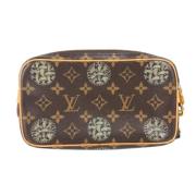 Louis Vuitton Vintage Pre-owned Bomull louis-vuitton-vskor Brown, Dam