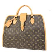 Louis Vuitton Vintage Pre-owned Canvas louis-vuitton-vskor Brown, Dam