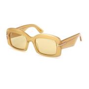 Tom Ford Ft1218 39E Sunglasses Yellow, Unisex