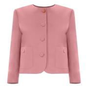 Kocca Stiliga Blazers för en chic look Pink, Dam