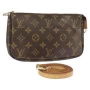 Louis Vuitton Vintage Pre-owned Canvas louis-vuitton-vskor Brown, Dam