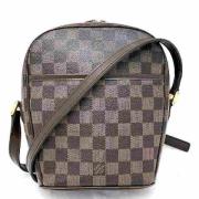 Louis Vuitton Vintage Pre-owned Canvas crossbodyvskor Brown, Dam