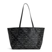 Zadig & Voltaire Monogram Shopper Väska i Svart Black, Dam