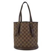 Louis Vuitton Vintage Pre-owned Canvas louis-vuitton-vskor Brown, Dam