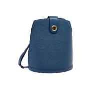 Louis Vuitton Vintage Pre-owned Laeder louis-vuitton-vskor Blue, Dam