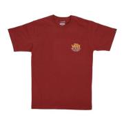 Vans Klassisk Tee Holder ST - Syrah/Vit/Gammal Guld Red, Herr