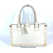 Louis Vuitton Vintage Pre-owned Laeder louis-vuitton-vskor White, Dam