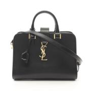 Yves Saint Laurent Vintage Pre-owned Laeder handvskor Black, Dam