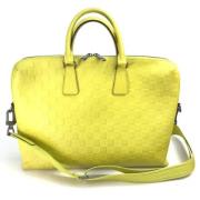 Louis Vuitton Vintage Pre-owned Laeder louis-vuitton-vskor Yellow, Dam