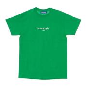 Usual Retro Grön/Vit Herr T-shirt Green, Herr