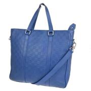 Louis Vuitton Vintage Pre-owned Laeder louis-vuitton-vskor Blue, Dam