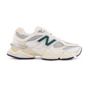 New Balance Mesh och Läder Sneakers med Monogram White, Herr