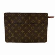 Louis Vuitton Vintage Pre-owned Tyg louis-vuitton-vskor Brown, Dam