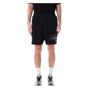 Represent Klubb Script Mesh Shorts Black, Herr