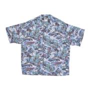 Element Short Sleeve Shirts Blue, Herr