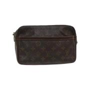 Louis Vuitton Vintage Pre-owned Canvas louis-vuitton-vskor Brown, Dam