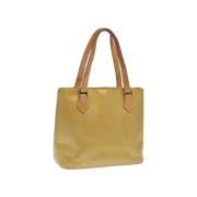 Louis Vuitton Vintage Pre-owned Laeder handvskor Beige, Dam