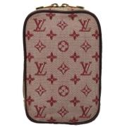 Louis Vuitton Vintage Pre-owned Canvas louis-vuitton-vskor Pink, Dam