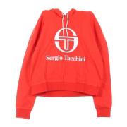 Sergio Tacchini Hoodies Red, Dam