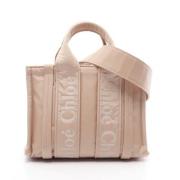 Chloé Pre-owned Pre-owned Tyg handvskor Beige, Dam