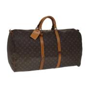 Louis Vuitton Vintage Pre-owned Canvas resvskor Brown, Dam