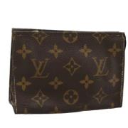 Louis Vuitton Vintage Pre-owned Canvas necessrer Brown, Dam